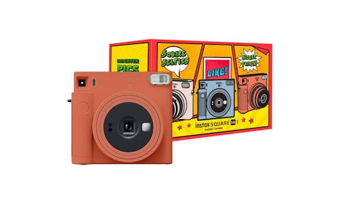 Fujifilm Instax Square SQ1 Combo Kit - Terracotta Orange - Main