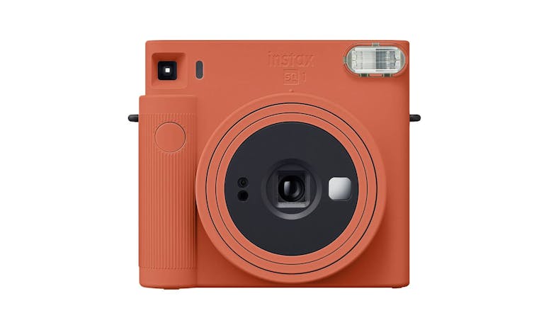Fujifilm Instax Square SQ1 Combo Kit - Terracotta Orange - Front