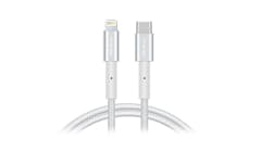 Innergie L-C 2m Lightning to USB-C Cable - Silver