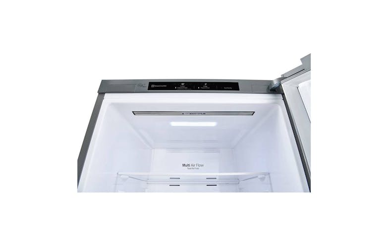 LG LinearCooling GB-B306PZ (Nett 306L) Refrigerator - Platinum Silver - inner top