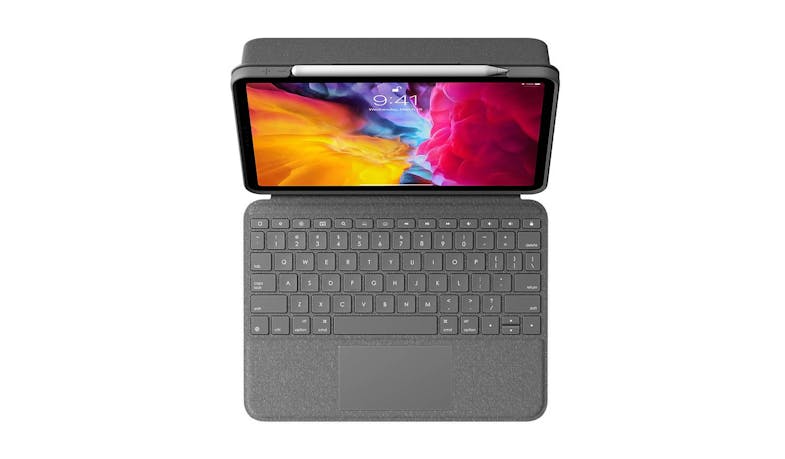 Logitech 920-009744 Folio Touch iPad Pro 11-inch (1st2nd Gen) Keyboard Case - Top