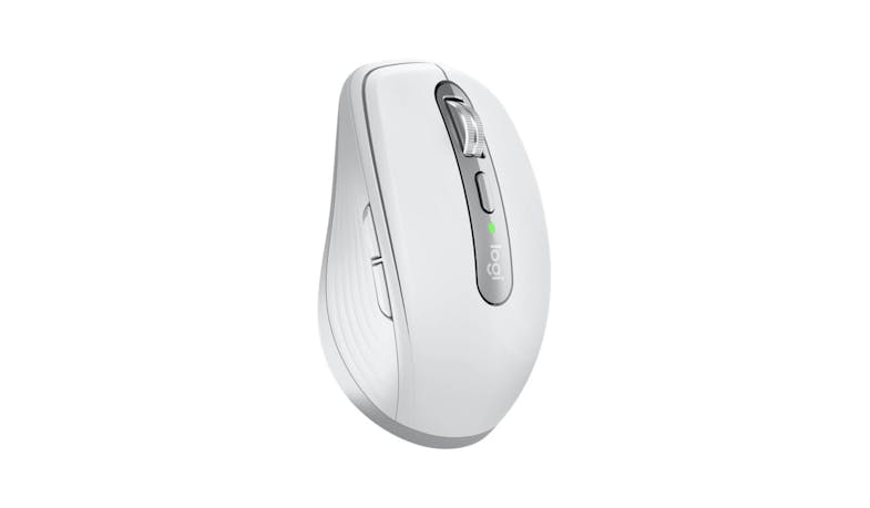 Logitech MX Anywhere 3 Compact Wireless Mouse - Pale Grey - alt angle