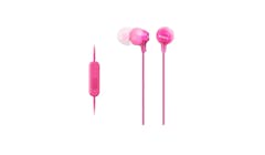 Sony MDR-EX15AP-PICE In-Ear Headphones with Microphone - Pink