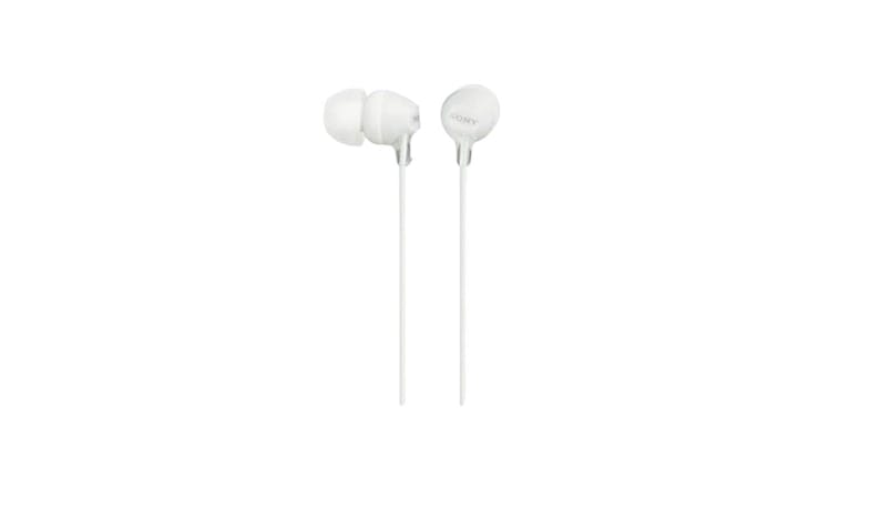 Sony MDR-EX15LP-WCE In-Ear Headphones - White