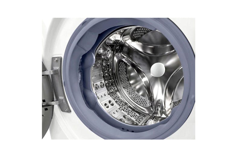 LG AI Direct Drive FV1285H4W 8.5kg5kg Front Load Washer Dryer - Blue White - Inner View