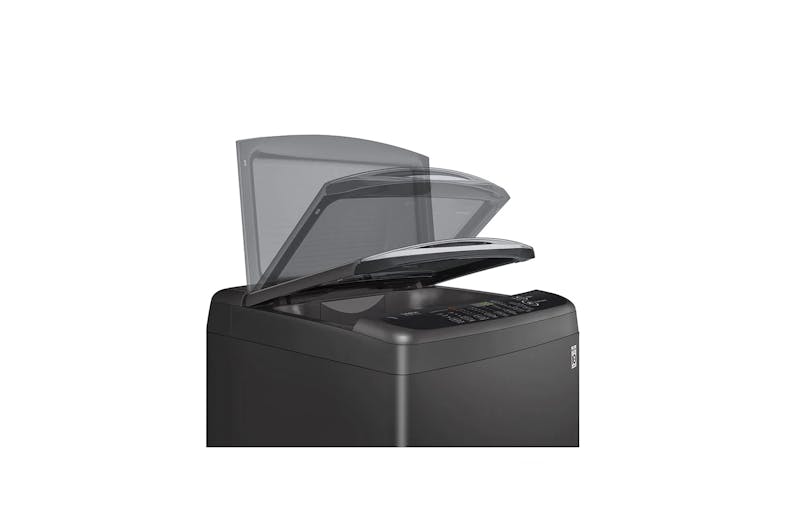 LG Smart Inverter T2109VSAB 9kg Top Load Washing Machine - Middle Black (Top View)