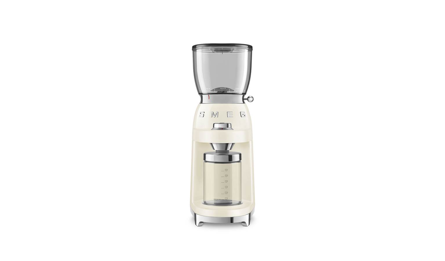 Smeg 50's Style (CGF01CRUK) Coffee Grinder - Cream