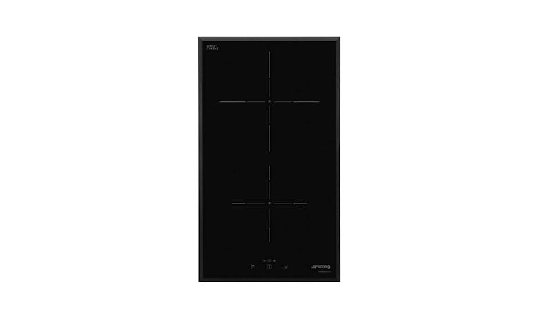 Smeg SI5322B 2-Zone Electric Induction Hob - Black - Front