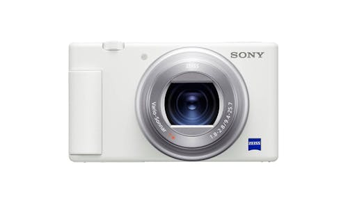 Sony ZV-1 Digital Camera - White - Front
