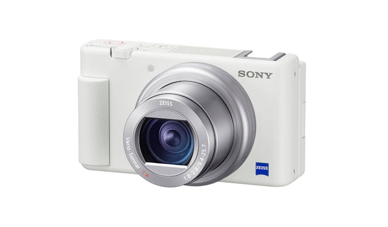 Sony ZV-1 Digital Camera - White - alt angle