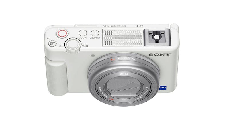 Sony ZV-1 Digital Camera - White - Top