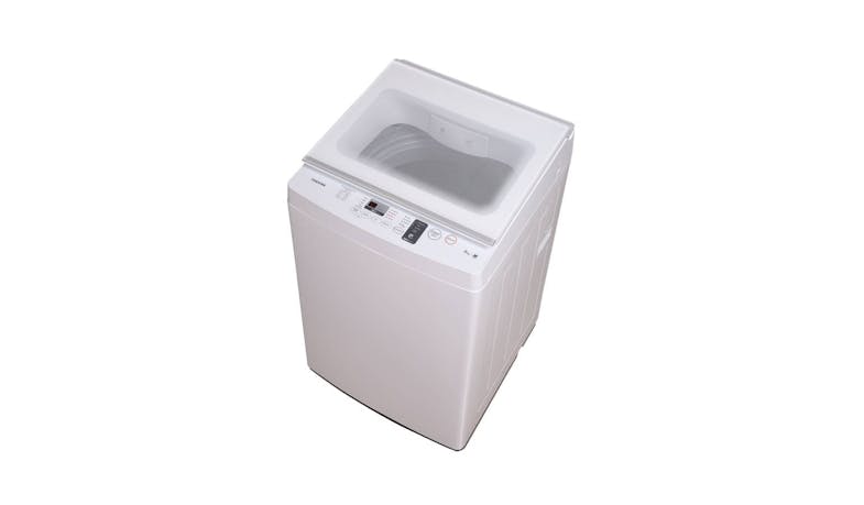 Toshiba AW-J1000FS 9kg Top Load Washing Machine - White - alt angle