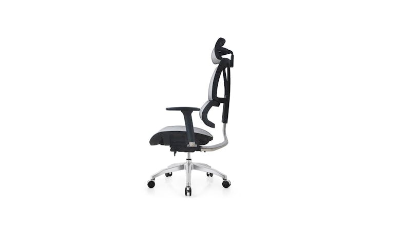 Urban Farley Office Chair - Grey - Side View