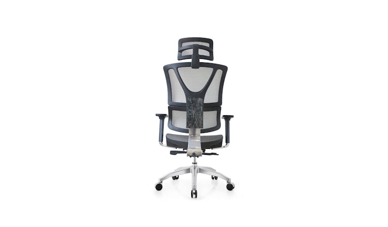 Urban Farley Office Chair - Grey - Back View
