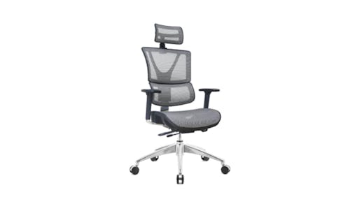 Urban Farley Office Chair - Grey - Front View