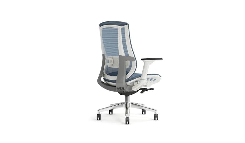 Urban Flex Office Chair - Blue - Side View