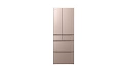 Hitachi R-HW610NS - XN (Net 463L) Multi-Door Refrigerator - Crystal Champagne