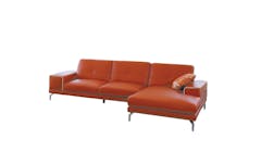 Lima Full Leather 2-Seater with Chaise