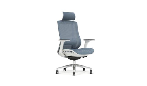 Urban Flex Office Chair - Blue (Front View)