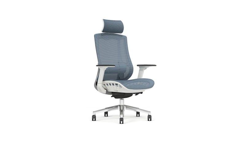 Urban Flex Office Chair - Blue (Front View)