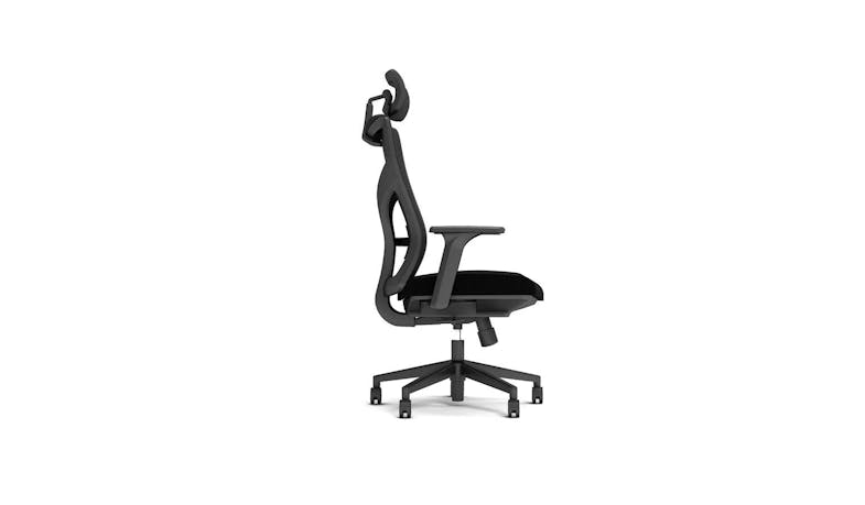 Urban Venon Office Chair - Black - Side