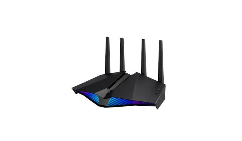 Asus RT-AX82U AX5400 Gaming Router (Side View)