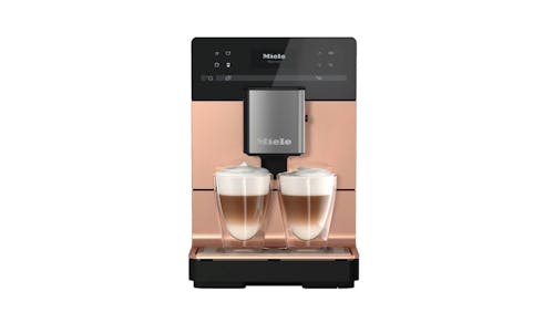 Miele CM5510 Silence Coffee Machine - Rose Gold (Front View)