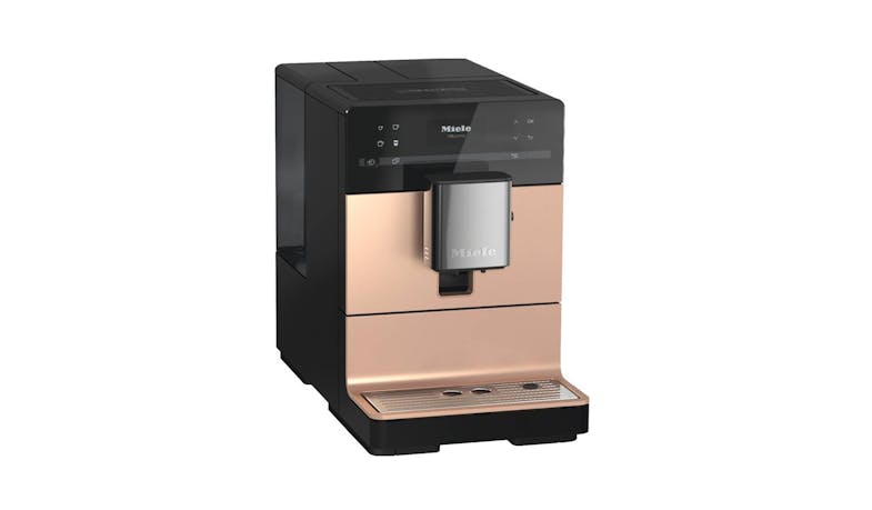 Miele CM5510 Silence Coffee Machine - Rose Gold (Front View)