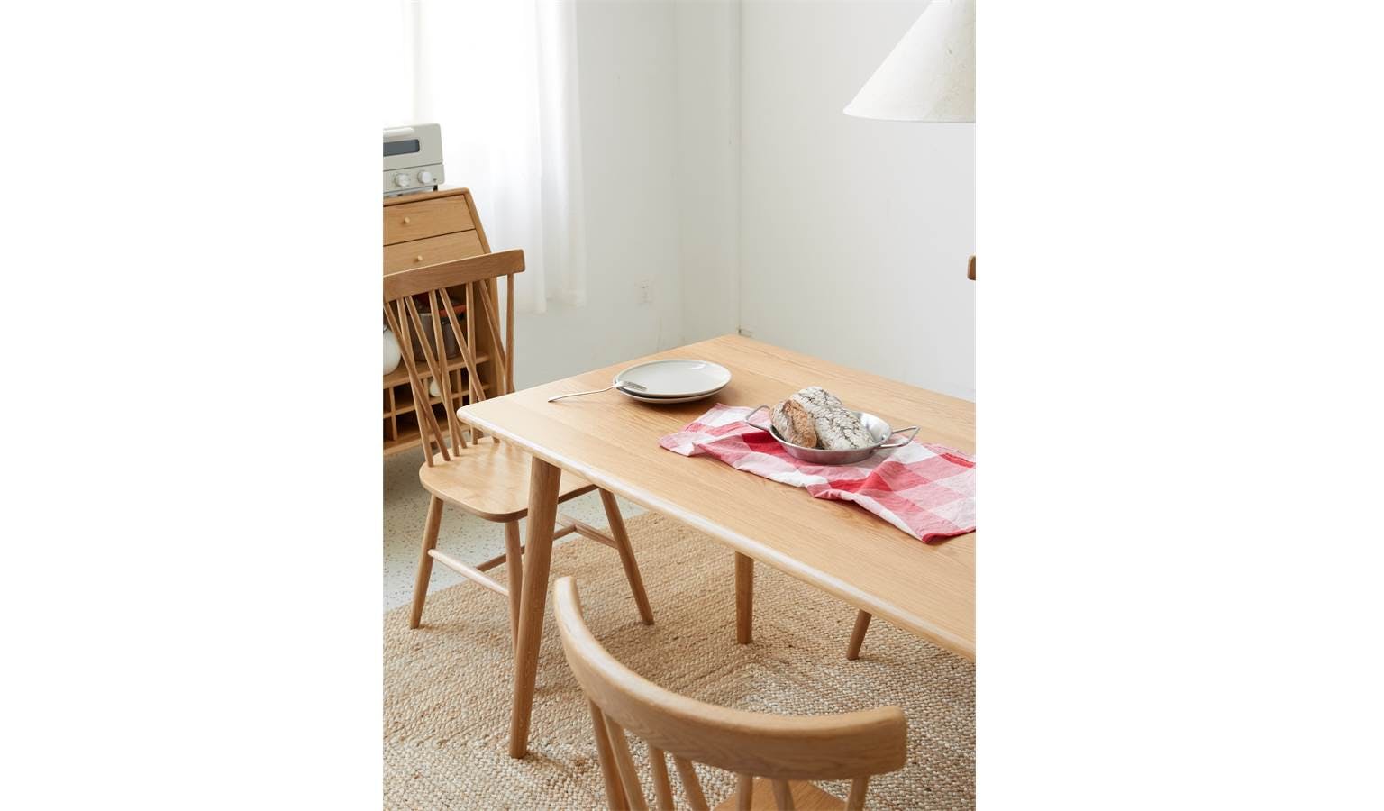 urban harmond solid oak 120cm dining table harvey norman singapore