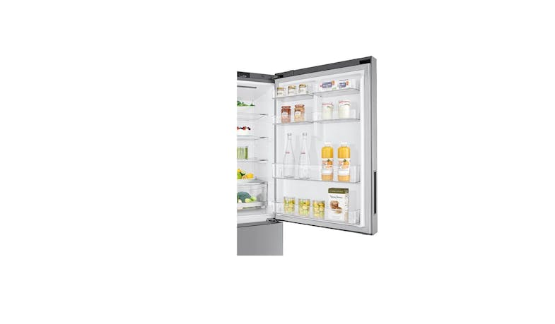 LG GB-B4059PZ (Gross 454L) 2-Door Bottom Freezer Refrigerator - Half Top bottom View