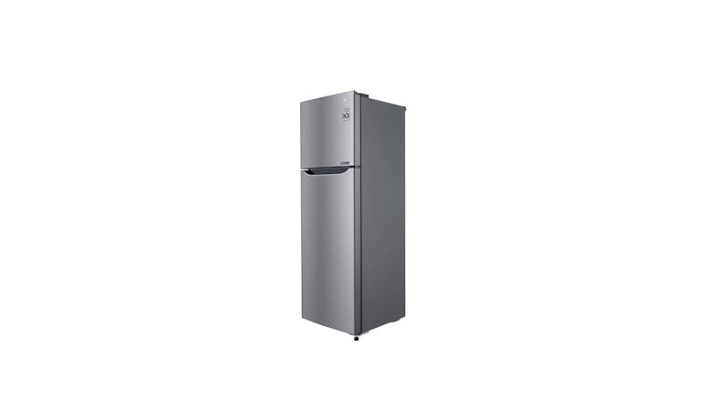 LG Linear Cooling GR-B2757PZ (Nett 253L) Top Freezer Refrigerator - Platinum Silver - Side View