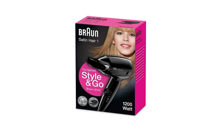 Braun HD130 Satin-Hair 130 Dryer (Packaged View)