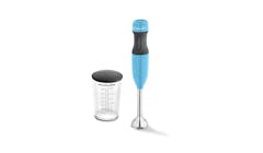 KitchenAid 5KHB-1231GCL 2-Speed Hand Blender - Crystal Blue (Front View)