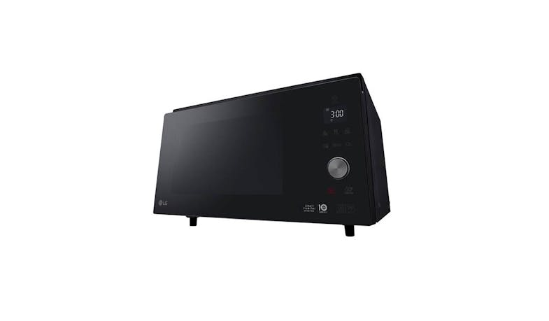 LG MJ3965BGS Microwave Oven - Side View
