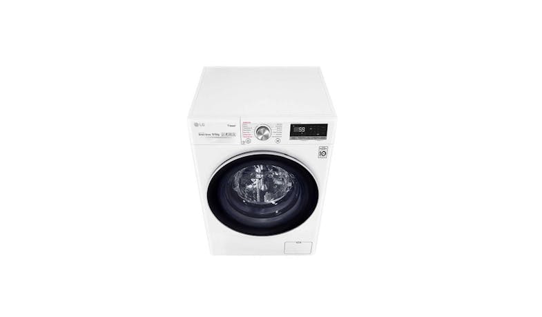 LG FV1409H3W 9/6kg AI Direct Drive Front Load Washer Dryer (Top View)