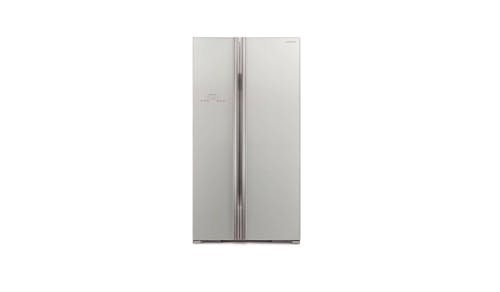 Hitachi SXS (R-S700PMS0) 595L Side By Side Refrigerator - Glass Silver