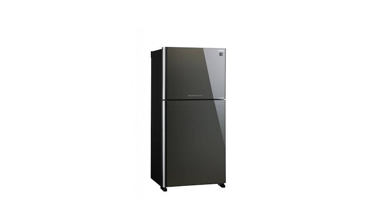Sharp 512L Top Refrigerator - Dark Silver SJ-PG55P2 (Front View)