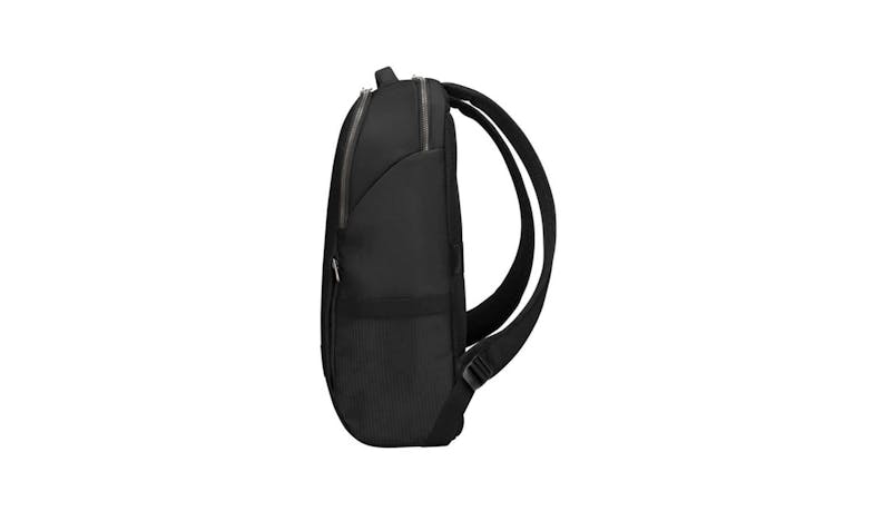 Targus TBB594GL 15.6" Urban Essential Backpack -Black (Side View)