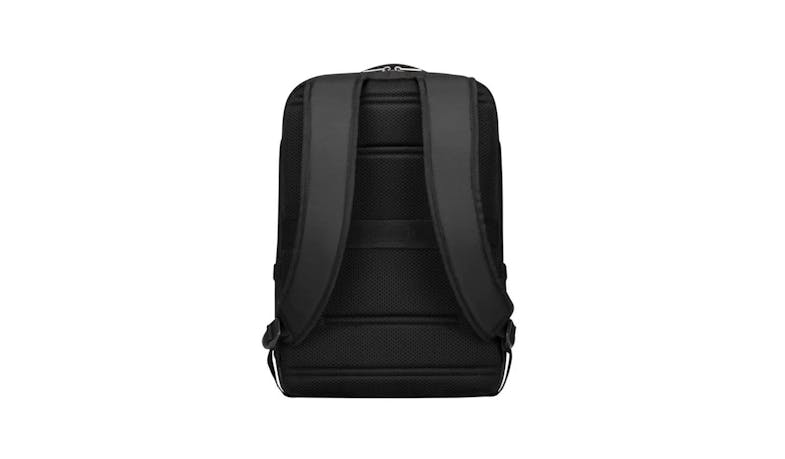 Targus TBB594GL 15.6" Urban Essential Backpack -Black (Back View)