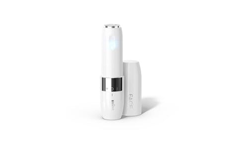 Braun Hair Facial Remover with Smartlight - White (FS1000) - Front View