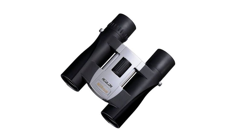 Nikon Aculon A30 8X25 DCF Binoculars - Silver - Top