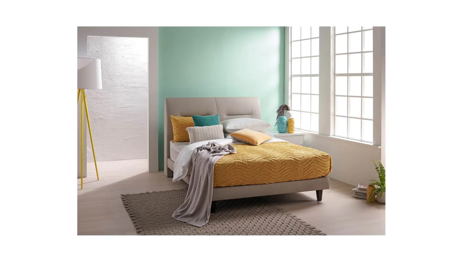 Balina Bed Frame - Queen Size