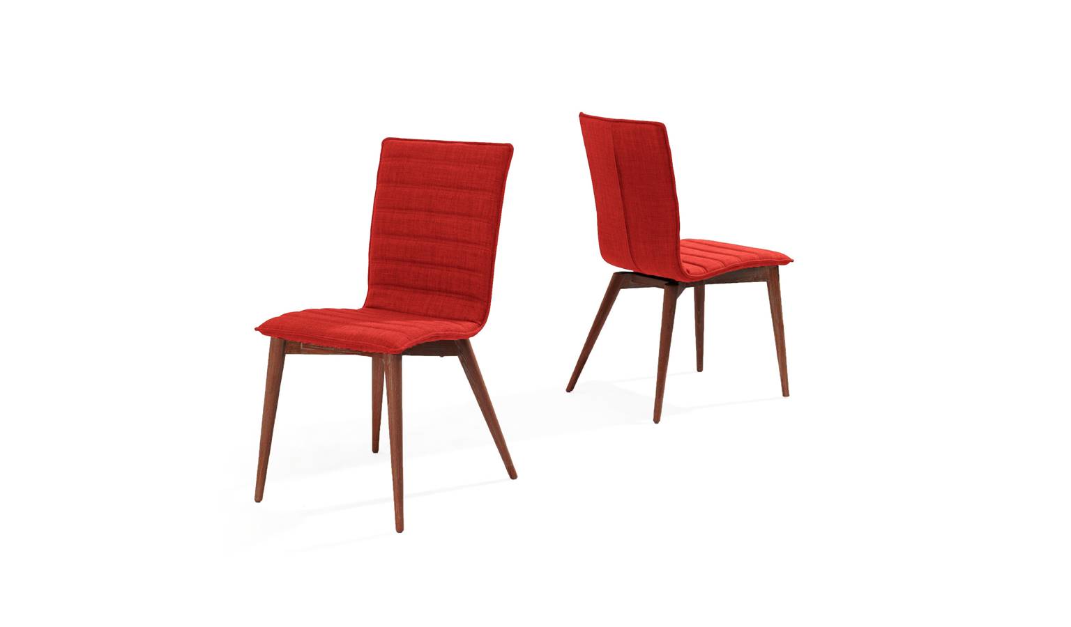 red dining room chairs