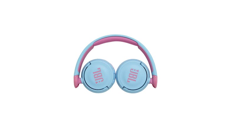 JBL Jr310BT Kids on-ear Wireless Headphones - Blue -Top View