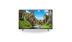 Sony 50-inch 4K Ultra HD Android Smart TV - Black KD-50X75 - Front View
