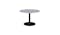 Urban Tarifa 110cm Round Dining Table - Marble White (17699) - Front View