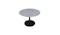Urban Tarifa 110cm Round Dining Table - Marble White (17699) - Top View
