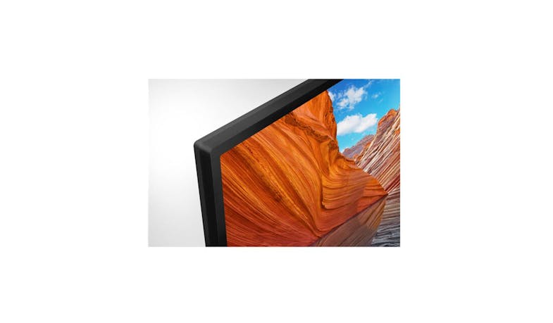 Sony 65-inch 4K Ultra HD Google LED TV - Black KD-65X80J - Angle View