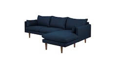 Urban Sunderland 2 Seaters Sofa Chaise, RHF - Malmo Dark Blue (20946) - Main