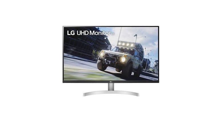 LG 31.5-inch 4K HDR Monitor (32UN500-W) - Front View